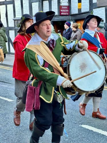 The drums beat, The Battle of Nantwich