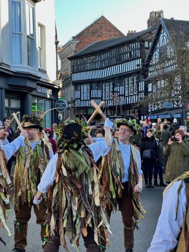 The Morris Men dance