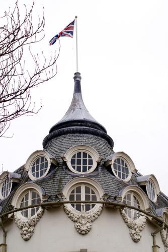 Detail of roof line in Pockets